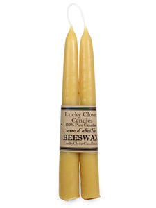Pure Beeswax Tapers Candle - Golden 
