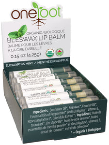 100% Organic Beeswax Lip Balm