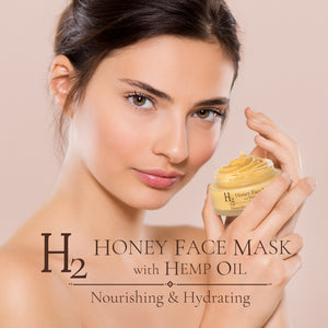  H2 Honey Face Mask with Hemp Oil
